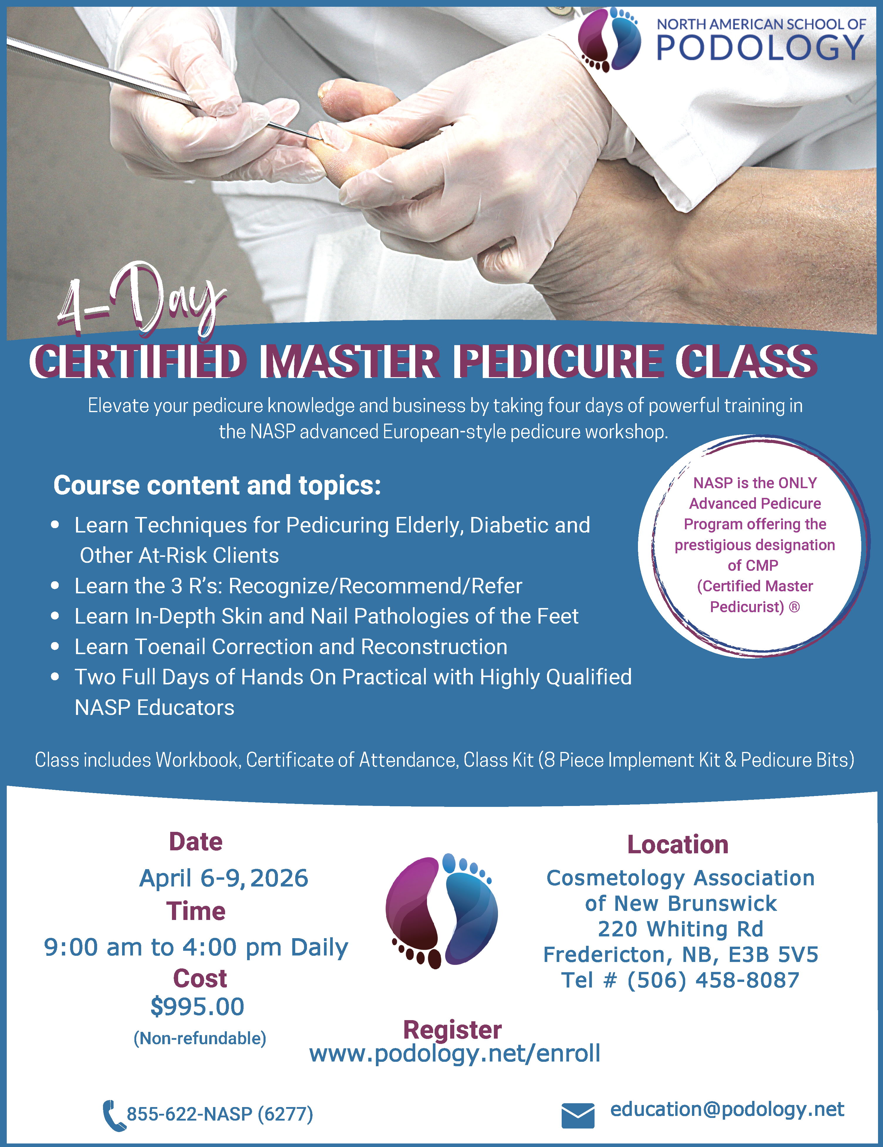 CMP Fredericton NB April 2026